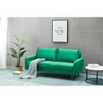 thumbnail image 3 of Kingway Furniture Hambrok Velvet Living Room Sofa in Green, 3 of 7
