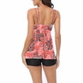 thumbnail image 4 of Maillot de Bain pour Filles Femmes Mode Maillot de Bain Imprimé Multicolore Maillot de Bain Ajusté Ensemble Maillot de Bain Deux Pièces Maillots de Bain pour Femmes 2024, 4 of 4