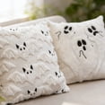 thumbnail image 6 of Throw Pillow Covers 18x18 Inch, Soft Plush Decorative Square Pillowcases, Farmhouse Holiday Cushion Covers for Couch Sofa Living Room Bedroom Outdoor Home Decor, 6 of 8