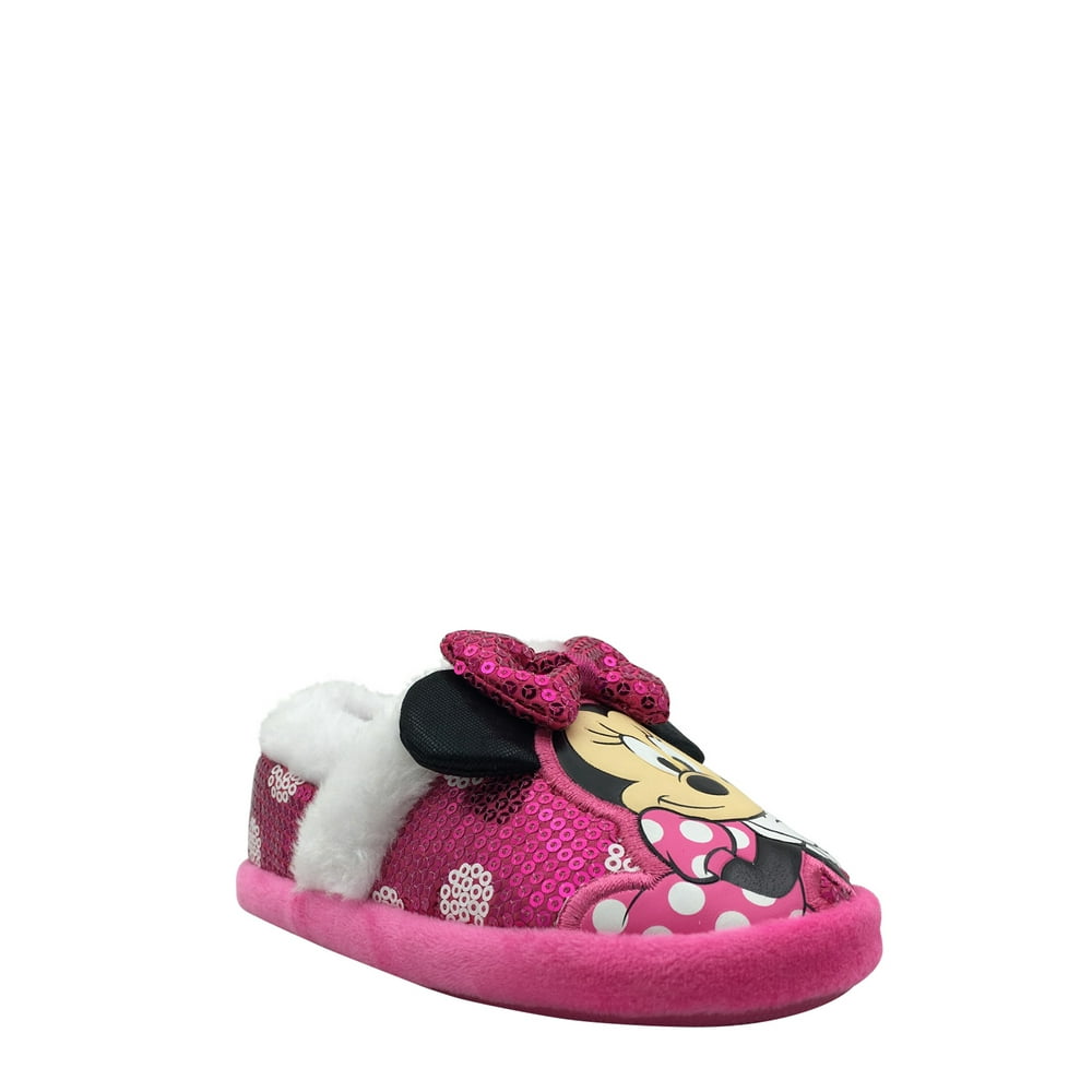 Minnie Mouse Disney Minnie Mouse Character Closed Back Slippers