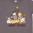 thumbnail image 4 of Inktastic Merry Catmas with Cat Tree and Yellow Star Boys or Girls Toddler T-Shirt, 4 of 5