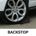 thumbnail image 3 of Raindrops Triangular Wheel Chock Wheel Chock Rubber Black for Travel Trailers 1Pcs, 3 of 8