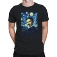 thumbnail image 2 of Electric Night Visionary Genius Men's T-shirt, 2 of 3