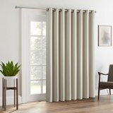 Eclipse Thermal Blackout Tricia Door Window Curtain Panel - Walmart.com