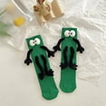 thumbnail image 1 of pstuiky Calcetines con parejas cogidas de la mano, Calcetines divertidos con parejas de muñecos, Calcetines divertidos para mujer y hombre, 1 of 6