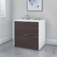 thumbnail image 7 of Bush Business Furniture 2-Drawer Lateral File Cabinet Locking Ltr/Lgl Storm Gray/White 29.72", 7 of 7