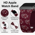thumbnail image 2 of South Carolina HD Repeating Logo Unisex Watch Band for Apple Watch, 42/44/45/49mm(46mm Series 10) Short by Affinity Bands, 2 of 3