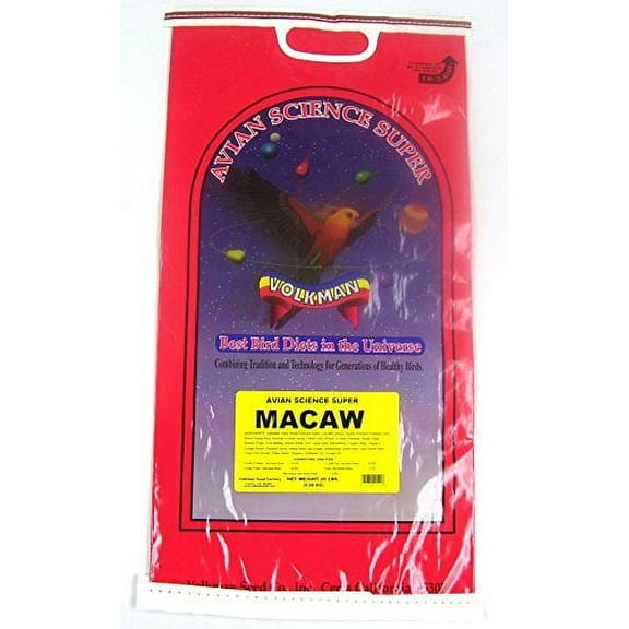 Volkman Seed Avian Science Super Macaw 20Lb