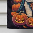 thumbnail image 7 of Bichon Frise Witchy Halloween House Flag, 7 of 7