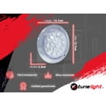 thumbnail image 2 of Paq De 10 Plafones Post 20 Leds Con Estrobo Blanco Tunelight TUNELIGHT-RENOVATIO ., 2 of 7
