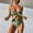 Green, variant on VBVC One Piece Swimsuit for Women Bathing Suits Twist Front Cutout Adjustable Straps Ruched Swimwear