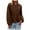 _1Brown, variant on Bomber Jackets for Women Spring Fashion 2025 Cute Jacquard Coats Lightweight Zip Up Jackets Dressy Casual