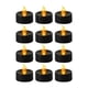 thumbnail image 1 of 12 velas de té LED, velas de té brillantes, velas de té LED eléctricas falsas Destello amarillo, 1 of 4