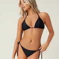 thumbnail image 1 of Generic 2025 Nouveau Bikini Triangle Multicolore à Dos Nageur Sexy à Lacets Taille Basse pour Femmes, 1 of 1