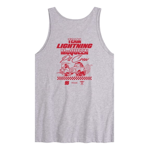 Cars - Team Lightning McQueen Pit Crew - Men's Sleeveless Graphic Tank