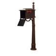 thumbnail image 2 of Outdoor Letter Holder Kingston Curbside Mailbox with Ashland Mailbox Post Unit - Copper, 2 of 7