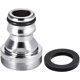 thumbnail image 3 of Conector rápido para manguera de jardín Conector de montaje de manguera de agua niquelado M22x1 hembra y adaptador roscado macho M24x1 Paquete de 2 esquí esquí Gafas de esquí, 3 of 5
