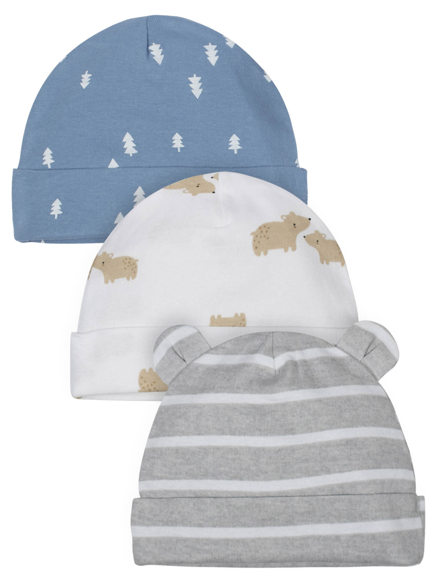 Wonder Nation Baby Boy Newborn Clothes Essentials Gift Set, 14-Piece