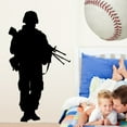 thumbnail image 1 of Wallhogs Haynes Military Soldier VII Silhouette Cutout Wall Decal, 1 of 2