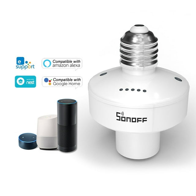 SONOFF Slampher R2 Bulb Holder Holder SONOFF Slampher E27 WiFi Wireless Smart Light Holder Support Voice Control Timing Function