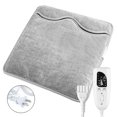 thumbnail image 1 of Electric Double Side Heating Pad Foot Warmer Soft Flannel Pad Winter Thermal Pad Auto Shut Off Us/Uk/Eu Plug, 1 of 5