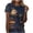 A162 Multicolor, variant on Ichuanyi Halloween Printed Shirts for Women Funny Graphic Round Neck Short Sleeved T-Shirts Novelty Horror Tee Casual Athletic Tops