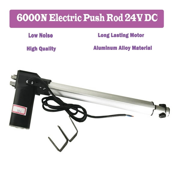 PreAsion Linear Actuator 24V DC 6000N Electric Telescopic Rod Linear Motion 13.8inch