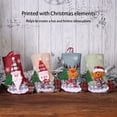 thumbnail image 4 of Inteprter Calcetín de Navidad individual colgante de pared de dibujos animados fiesta decorativa caramelo Snack regalos bolsa Festival Type6 NO6, 4 of 6