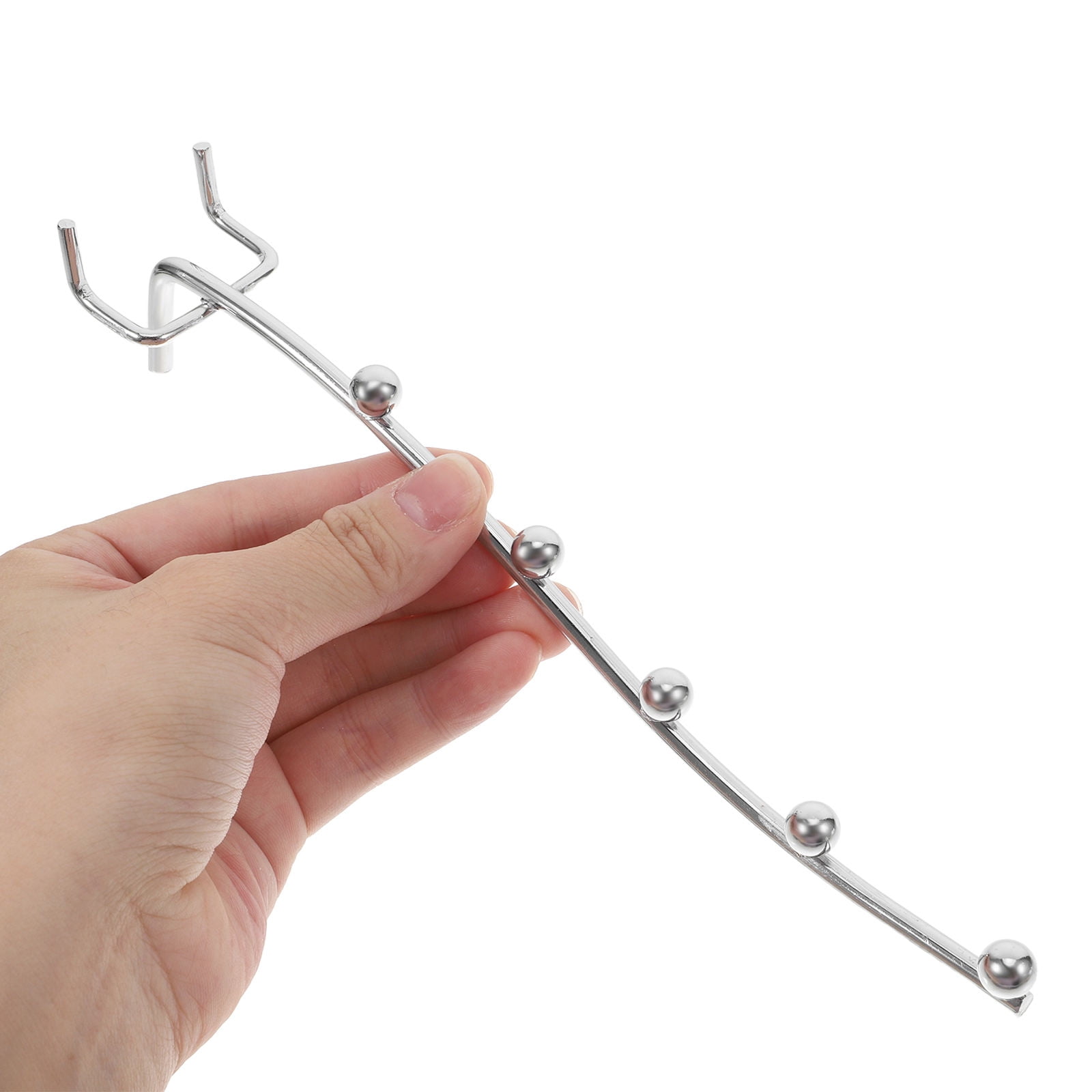 Hemoton 30-Piece Heavy Duty Pegboard Hooks Set for Garage and Workshop, Iron Tool Hangers and Utility Hooks for Efficient Organization