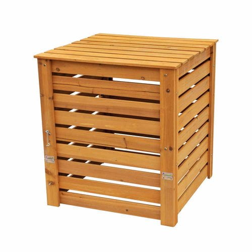 Leisure Season Compost Bin, Medium Brown by Leisure Season Ltd