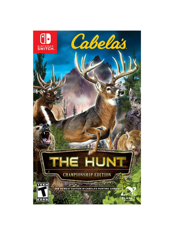 Cabela's: The Hunt Championship Edition, Planet Entertainment, Nintendo Switch, 860108001244