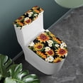 thumbnail image 2 of HELLHERO Bathroom Toilet Lid Cover & 2 Pcs Set Toilet Dust Cover Set & Adjustable for Bathroom Home Comfort, 2 of 8