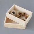 thumbnail image 2 of Cuadrado Retro de Madera Suculentas Maceta Pequeña Caja de Madera Hogar Jardinería Decoración Suministros, 2 of 6