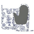 thumbnail image 3 of Kll World Travel2 Oven Gloves And Pot Holders Grill Gloves - Oven Gloves And Pot Holders, Non-Slip Cooking Gloves With Recycled Pads, 3 of 9