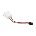 thumbnail image 4 of USB Female Power USB Charging Port Connector with Cable Terminals Charger Socket White, 4 of 9