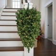 thumbnail image 4 of Northlight 36" Prelit LED Pine Artificial Christmas Column Swag - Warm White Lights, 4 of 4