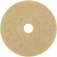 thumbnail image 2 of 3M Natural Blend Tan Pad 3500 - 5/Carton - Round x 27" Diameter x 1" Thickness - Floor, Burnishing - Hard, Linoleum, Sheet Vinyl, Vinyl Composition Tile (VCT), Marble, Terrazzo, Concrete Floor -..., 2 of 2
