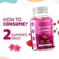 thumbnail image 4 of Gomitas masticables con glucosa Vitamatic, frambuesa natural, 60 unidades, 4 of 8