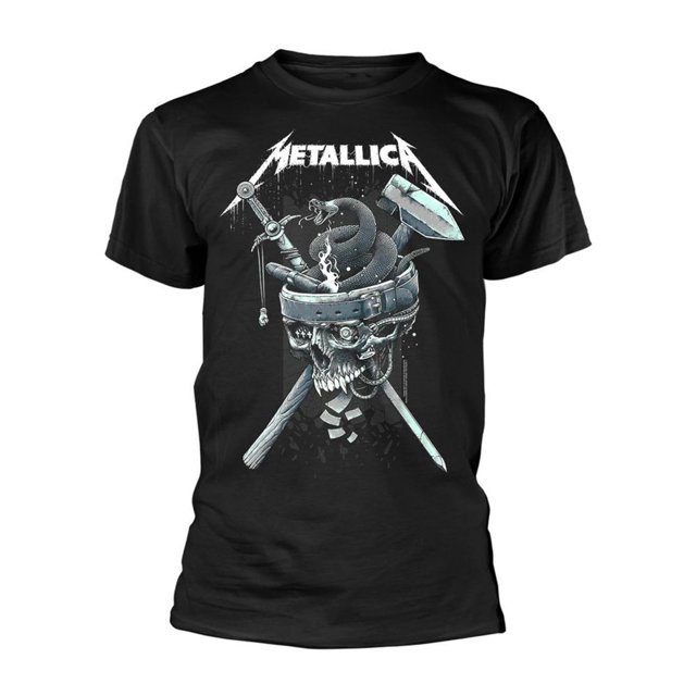 Metallica Adult History Logo T-Shirt