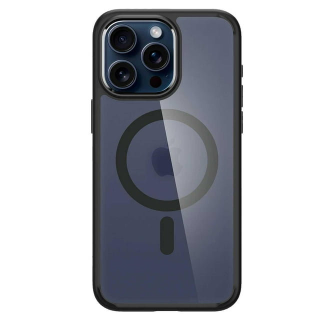 Funda SPIGEN Ultra Hybrid Mag para iPhone 15 PRO Negro Humo