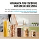 thumbnail image 5 of Recipientes Herméticos de Vidrio CASA LITUS  contenedores con Tapa de Bambú 5 Piezas, 5 of 8