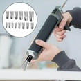 thumbnail image 3 of facefd 14Pcs Caulking Finisher Nozzle Applicator Tool Stainless Steel Window, 3 of 9