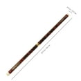 thumbnail image 2 of OUNONA 1 Set Chinese Element Musical Instrument Portable Dizi for Music Lovers, 2 of 8
