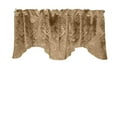 thumbnail image 2 of Velvet Embossed Victorian Damask Scalloped Window Valance 54" Wide / 20" Tall, 2 of 5