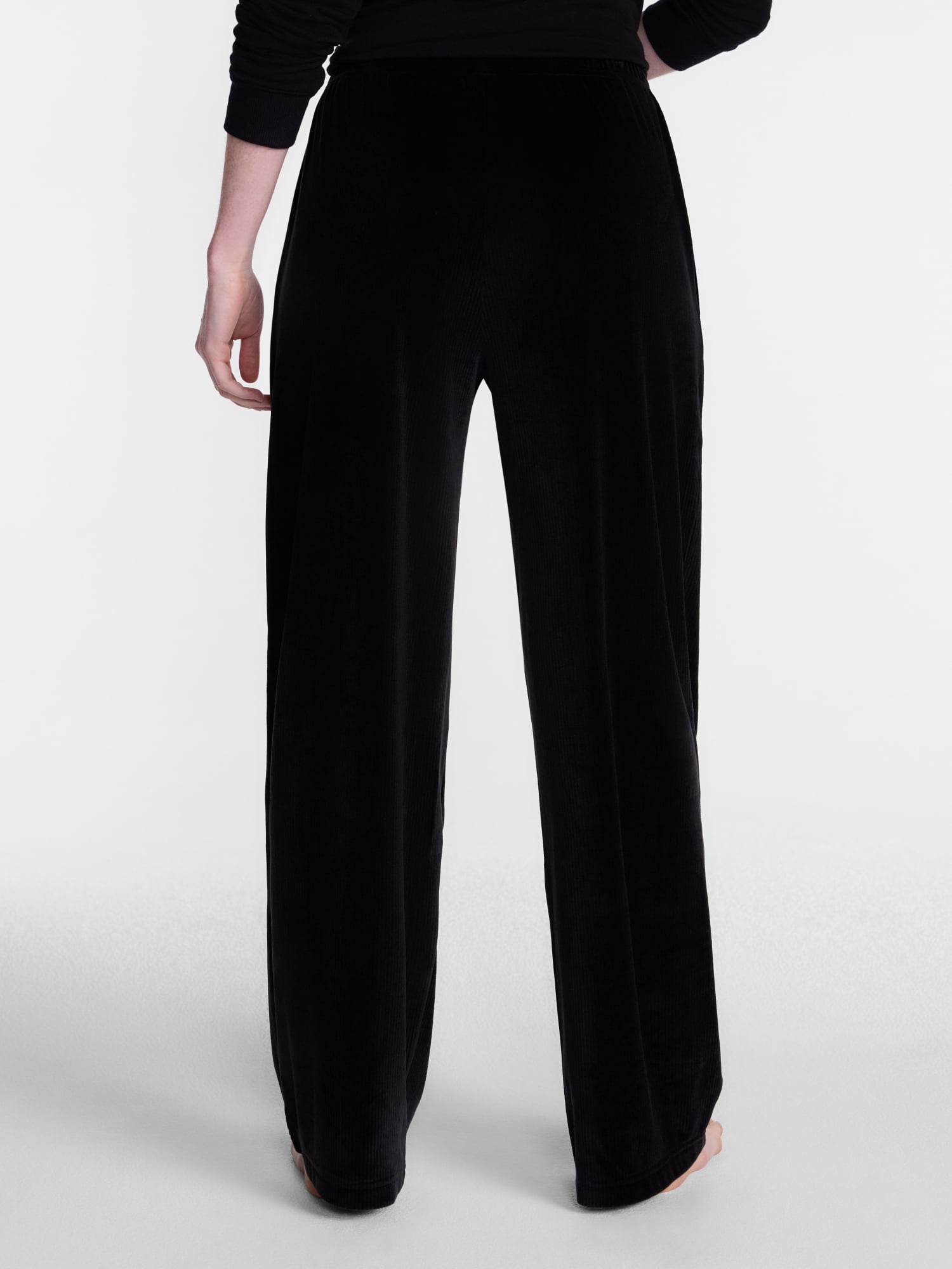 Joyspun Women's Velour Sleep Pants, Sizes XS-3X