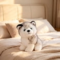 thumbnail image 5 of Husky Plush Toy 11.8 Inch Soft Cotton Stuffed Husky Dog Doll Cute Wolf Plushie Gift for Kids Dog Lovers Removable Washable, 5 of 6