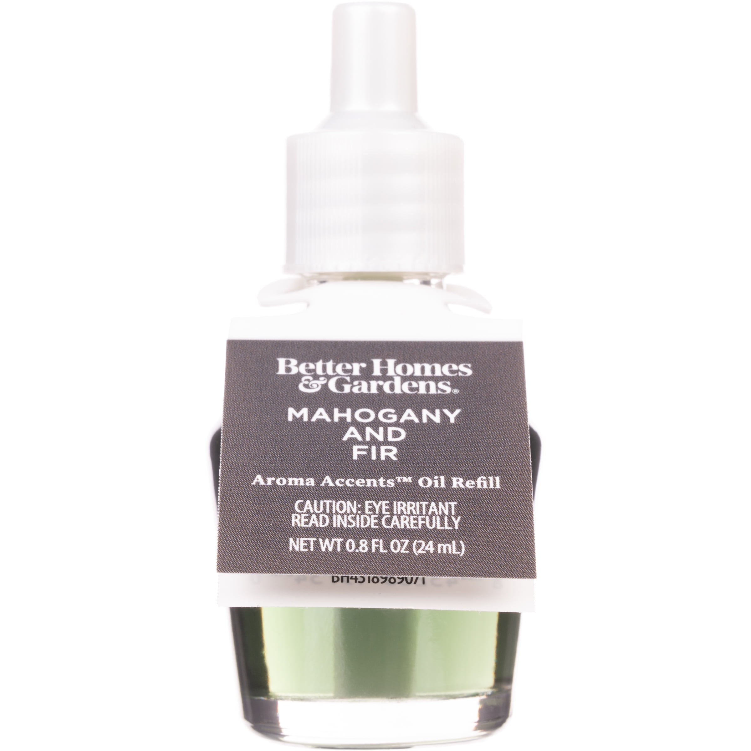 (2 pack) Better Homes & Gardens Aroma Accent Fragrance Oil Refill 24 mL, Mahogany & Fir