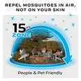 thumbnail image 3 of Thermacell Patio Shield Mosquito Repellent with 12 Hours of Mosquito Protection, Linen, 3 of 11