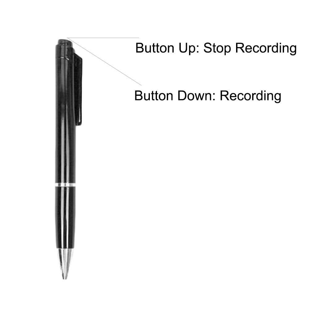 8GB SPY Hidden Digital Voice Recorder Pen usb Mini  Portable Rechargeable ZH 