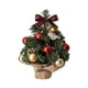 thumbnail image 2 of Árbol artificial de Navidad pequeño, adorno de árbol artificial de Navidad, árbol artificial de Navidad rojo, 2 of 9